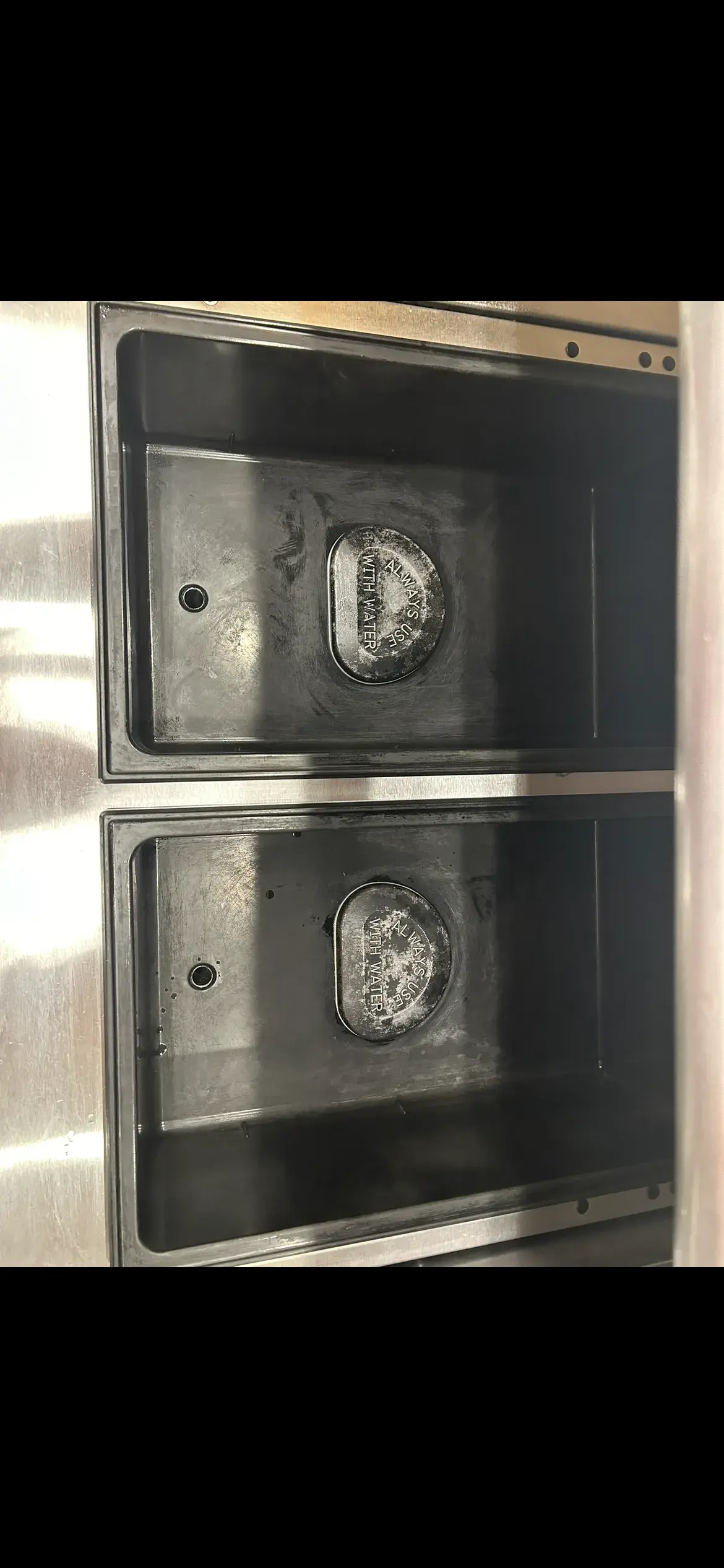 After cleaning